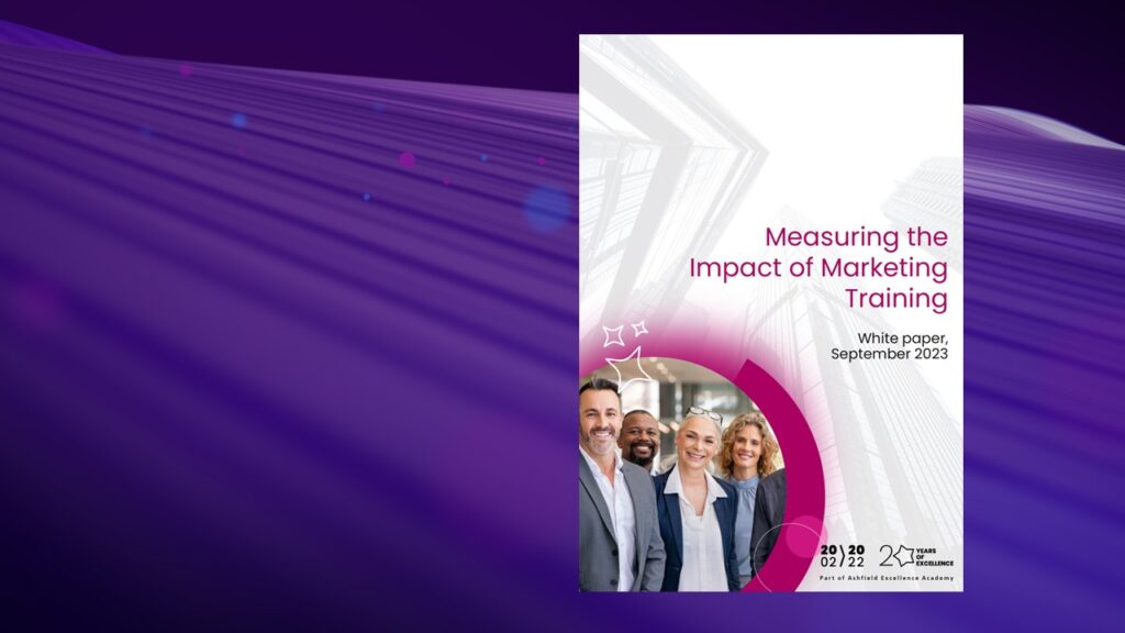 Measuring the impact of marketing training
